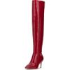 imageJessica Simpson Womens Verity Wide Calf Knee High BootRed Muse Wide Calf