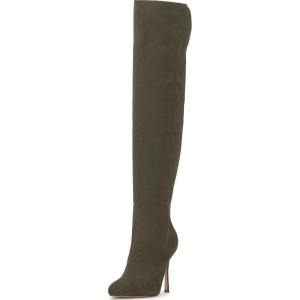 imageJessica Simpson Womens Nicolosiw OverTheKnee BootCargo Green Wide Calf