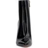 imageJessica Simpson Womens Lyren Patent Pointed Toe Ankle BootsBlack