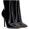 imageJessica Simpson Womens Lyren Patent Pointed Toe Ankle BootsBlack