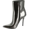 imageJessica Simpson Womens Lyren Patent Pointed Toe Ankle BootsPewtermetallic