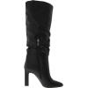 imageJessica Simpson Womens MINERVA Faux Leather Cushioned Footbed KneeHigh BootsBlack