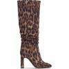 imageJessica Simpson Womens MINERVA Faux Leather Cushioned Footbed KneeHigh BootsNatural