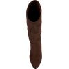 imageJessica Simpson Womens MINERVA Faux Leather Cushioned Footbed KneeHigh BootsWalnut