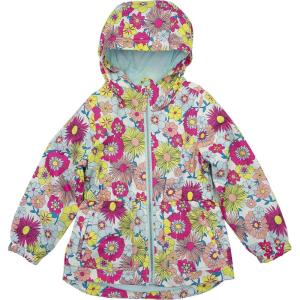 imageJessica Simpson Girls Little Lightweight Anorak Jacket with Jersey LiningFun Floral
