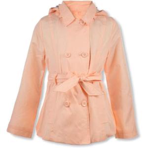 imageJessica Simpson Girls Little Pretty Trench CoatLight Pink
