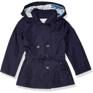 imageJessica Simpson Girls Little Pretty Trench CoatNavy