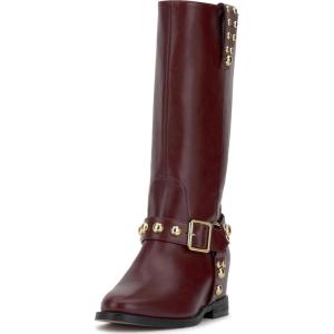 imageJessica Simpson Womens Milley Motorcycle BootDark Cherry