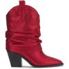 imageJessica Simpson Womens Gemorra Padded Insole Pointed Toe BootiesRed Muse