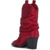imageJessica Simpson Womens Gemorra Padded Insole Pointed Toe BootiesRed Muse