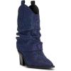 imageJessica Simpson Womens Gemorra Padded Insole Pointed Toe BootiesMidnight Blue