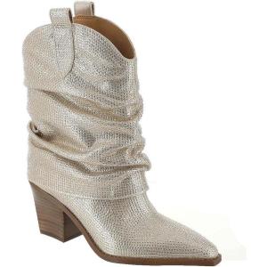 imageJessica Simpson Womens Gemorra Padded Insole Pointed Toe BootiesChampagne