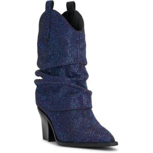 imageJessica Simpson Womens Gemorra Padded Insole Pointed Toe BootiesMidnight Blue