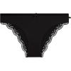 imageJessica Simpson Womens Bikini Underwear  5 Pack Sexy Lace Trim Seamless Panties Briefs for WomenBlackBlackDolceRoseGardenia