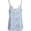 imageJessica Simpson Womens Pajama Set  2 Piece Hacci Raglan Sleeve Top and Shorts Cute Matching Pajamas for Women SLBlue Winter Tulips