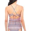 imageJessica Simpson Womens Standard Mix ampamp Match Print Bikini Swimsuit Separates Top ampamp BottomFuchsia Multi