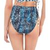 imageJessica Simpson Womens Standard Mix ampamp Match Print Bikini Swimsuit Separates Top ampamp BottomHigh Waist Bottoms