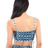 imageJessica Simpson Womens Standard Mix ampamp Match Print Bikini Swimsuit Separates Top ampamp BottomNavy Bandeau