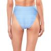 imageJessica Simpson Womens Standard Mix ampamp Match Solid Spring Bikini Swimsuit Separates Top ampamp BottomBlue High Waist Bottoms