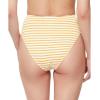 imageJessica Simpson Womens Striped Tie Front Swim Bottom SeparatesSunny High Waist Bottom