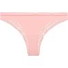 imageJessica Simpson Womens Tanga Underwear  3 Pack6 Pack Soft Microfiber Lace Back Panties  Breathable Underwear for WomenRose 6pk