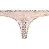 imageJessica Simpson Womens Thong Underwear  3 Pack Microfiber Stretch Lace Panties Soft ampamp Sexy Lingerie for WomenAnimal Pearl BlushBlackPearl Blush