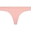 imageJessica Simpson Womens Thong Underwear  3 Pack Microfiber Stretch Lace Panties Soft ampamp Sexy Lingerie for WomenBrunetteMellow RoseJet Black