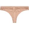 imageJessica Simpson Womens Thong Underwear  3 Pack Microfiber Stretch Lace Panties Soft ampamp Sexy Lingerie for WomenDolcePearlBlack