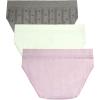 imageJessica Simpson Womens Underwear  3 Pack Microfiber Lace Bikini Panties SXL3pack LavenderSailGrey Heather