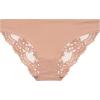 imageJessica Simpson Womens Underwear  3 Pack Microfiber Lace Bikini Panties SXLPearlDolceBlack