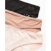 imageJessica Simpson Womens Underwear  3 Pack Microfiber Lace Bikini Panties SXLPearlDolceBlack
