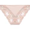 imageJessica Simpson Womens Underwear  3 Pack Microfiber Lace Bikini Panties SXLRose SmokeGardeniaBlack