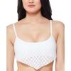 imageJessica Simpson Womens Eyelet Hipster Swim Bottom SeparatesWhite