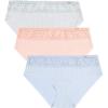 imageJessica Simpson Womens Hipster Panties  3 Pack6 Pack Sexy Lace Womens Underwear  Seamless Panties for Women Sizes SXLRibbed BlueSeashellMicro Chip 3 Pack