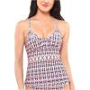 imageJessica Simpson Womens Standard Mix ampamp Match Print Bikini Swimsuit Separates Top ampamp BottomFuchsia Multi