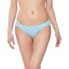 imageJessica Simpson Womens Striped Tie Front Swim Bottom SeparatesBluebell Shirred Hipster