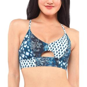 imageJessica Simpson Womens Standard Mix ampamp Match Print Bikini Swimsuit Separates Top ampamp BottomDark Navy