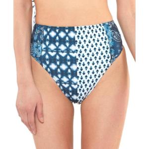 imageJessica Simpson Womens Standard Mix ampamp Match Print Bikini Swimsuit Separates Top ampamp BottomHigh Waist Bottoms