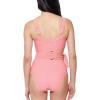 imageJessica Simpson Womens Eyelet CutOut OnePiece SwimsuitFizz