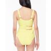 imageJessica Simpson Womens Eyelet CutOut OnePiece SwimsuitSpritz Eyelet Side Tie