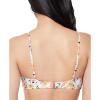imageJessica Simpson Womens Floral Print Ruched Bikini Swim topSunset Ruched Top