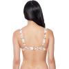 imageJessica Simpson Womens Floral Print Ruched Bikini Swim topSunset Tie Front Top