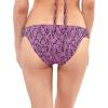 imageJessica Simpson Womens Standard Mix ampamp Match Snake Print Swimsuit Separates Top ampamp BottomFuchsia Hipster Bottoms