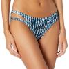 imageJessica Simpson Womens Hipster Summer Swim Bottom SeparatesLeopard Cut Out Hipster