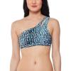 imageJessica Simpson Womens Standard Mix ampamp Match Snake Print Swimsuit Separates Top ampamp BottomLeopard One Shoulder Top