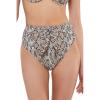 imageJessica Simpson Womens Standard Mix ampamp Match Snake Print Swimsuit Separates Top ampamp BottomNatural