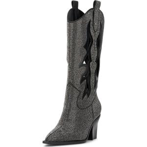 imageJessica Simpson Womens Ginika2 Mid Calf BootBlack