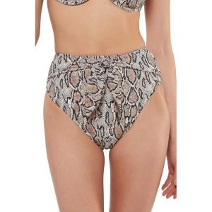 imageJessica Simpson Womens Standard Mix ampamp Match Snake Print Swimsuit Separates Top ampamp BottomNatural