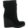 imageJessica Simpson Womens Mynette Suede Pull On MidCalf BootsBlack