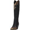 imageJessica Simpson Womens Rhetta Knee High BootBlackBronze